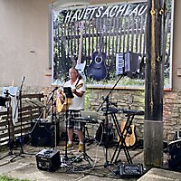 Christian bei seinem Auftritt