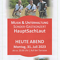 Ankündigung Tiroler Hof Abendprogramm