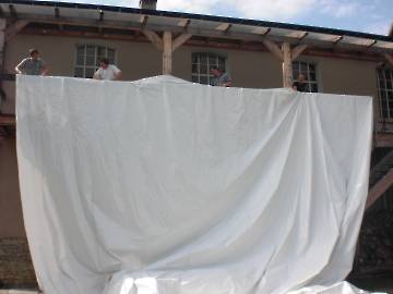 langsam wird das mit der Folie