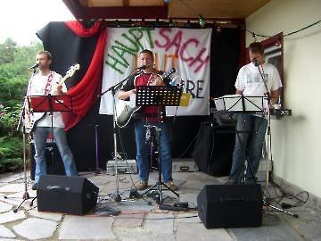 einmal mussten wir ausweichen