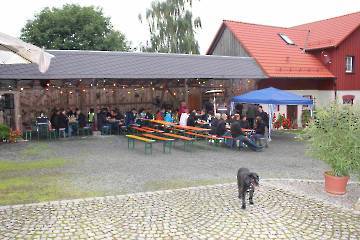 Blick in den Innenhof